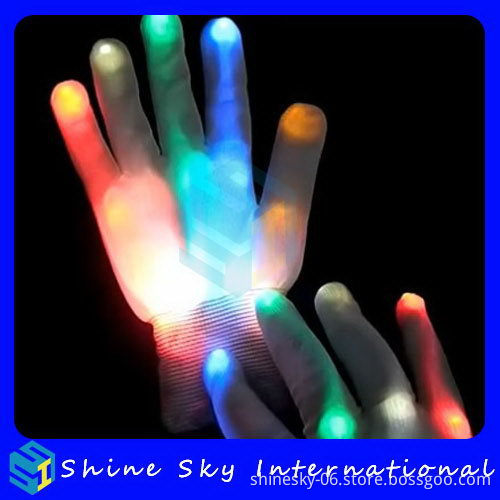 Modern Hot Selling Flashing Novelty Flashing Light Glove